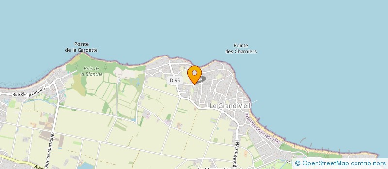 localisation de l'entreprise QUEBAUD LAURENT à NOIRMOUTIER-EN-L'ILE