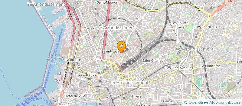 localisation de l'entreprise QUEBEC CTHC à MARSEILLE