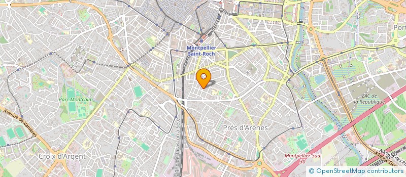 localisation de l'entreprise QUEBEC PRODENT SCI à MONTPELLIER