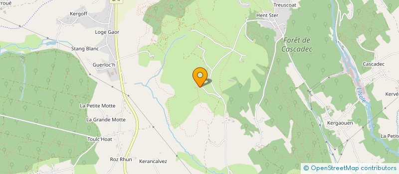 localisation de l'entreprise QUEBELLE  SCAER