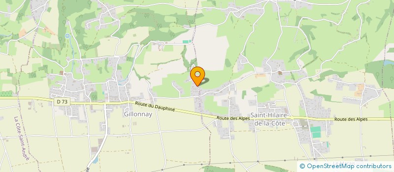 localisation de l'entreprise QUEBLANDS EJA  GILLONNAY