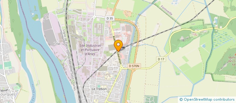 localisation de l'entreprise QUEBRADA  ARLES