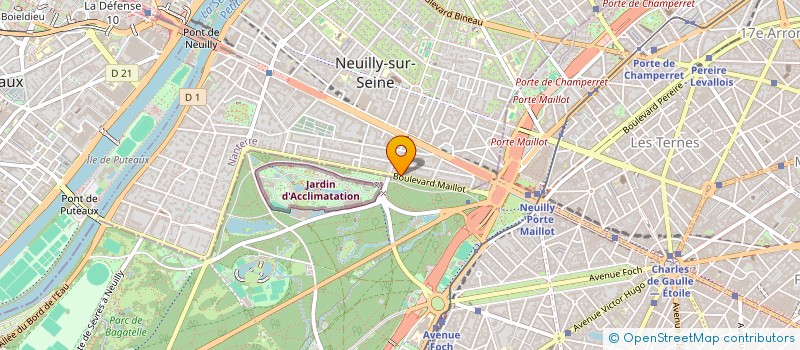localisation de l'entreprise QUECOTA HERBET à NEUILLY-SUR-SEINE