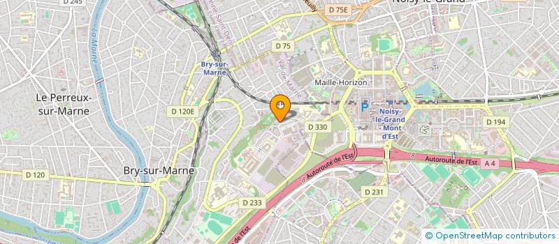 localisation de l'entreprise QUEDINVEST à BRY-SUR-MARNE