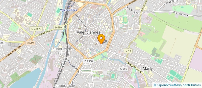 localisation de l'entreprise QUEEN BUFALA à VALENCIENNES
