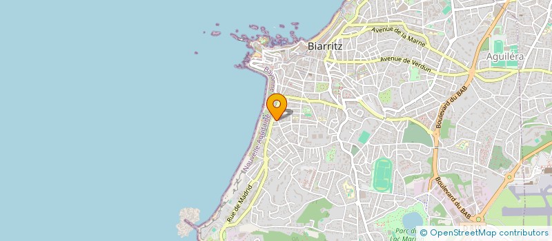 localisation de l'entreprise QUEEN CLASSIC SURF FESTIVAL  BIARRITZ