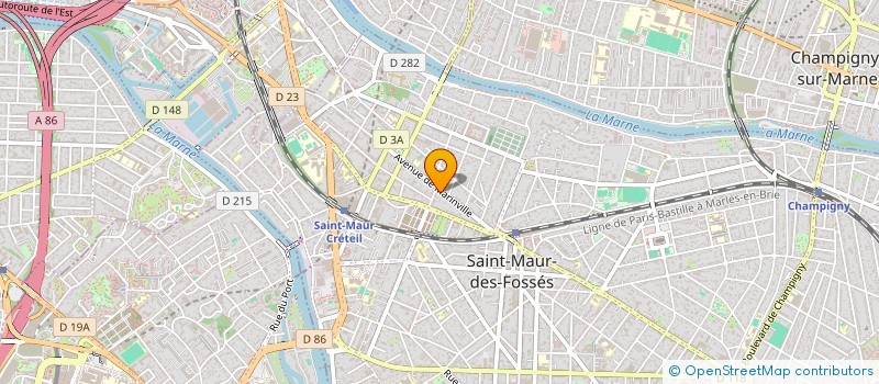 localisation de l'entreprise QUEEN DRIVER à SAINT-MAUR-DES-FOSSES