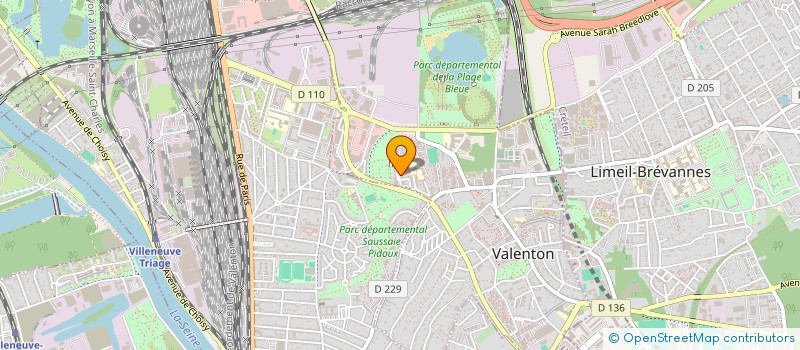 localisation de l'entreprise QUEEN FOOD AFRICA à VALENTON