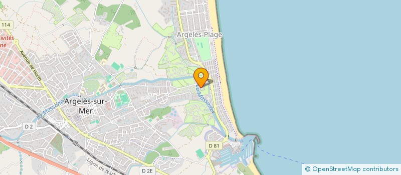 localisation de l'entreprise QUEEN INVESTISSEMENT à ARGELES-SUR-MER