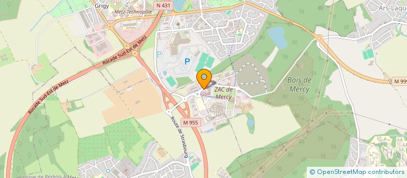 localisation de l'entreprise QUEEN MEREX  PELTRE