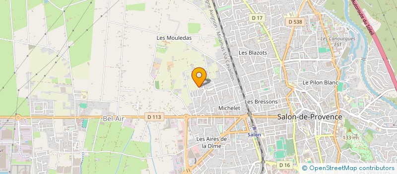 localisation de l'entreprise QUEEN NAIL STUDIO à SALON-DE-PROVENCE