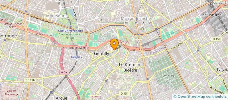 localisation de l'entreprise QUEEN'S DEAD à GENTILLY