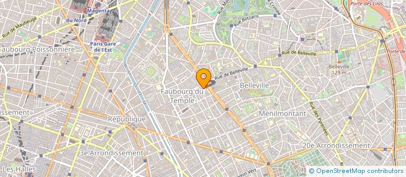 localisation de l'entreprise QUEEN' S NINETEEN  PARIS