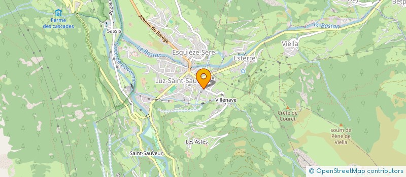 localisation de l'entreprise QUEENHY  LUZ-SAINT-SAUVEUR