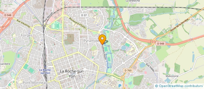 localisation de l'entreprise QUEER ATTITUDE à LA ROCHE-SUR-YON