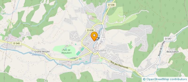 localisation de l'entreprise QUEFASIN à DIEULEFIT