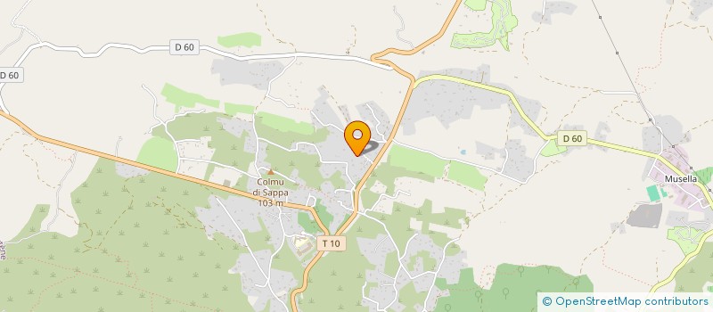 localisation de l'entreprise QUEFFELEC REBOLI à BONIFACIO