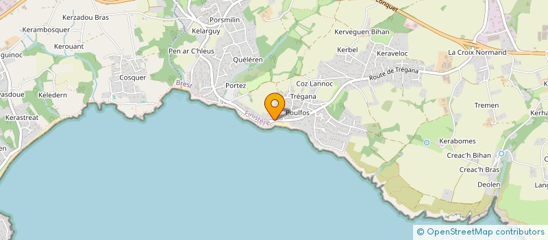 localisation de l'entreprise QUEHE-SALIOU  LOCMARIA-PLOUZANE