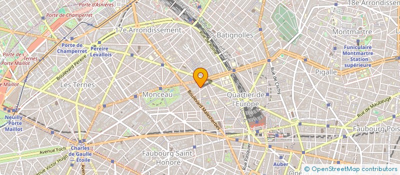 localisation de l'entreprise QUEIRADE ASSOCIATES  PARIS