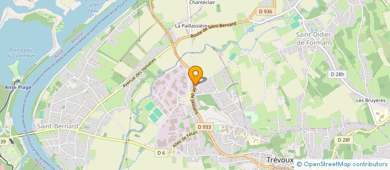 localisation de l'entreprise QUEIROS J. CARLOS à TREVOUX