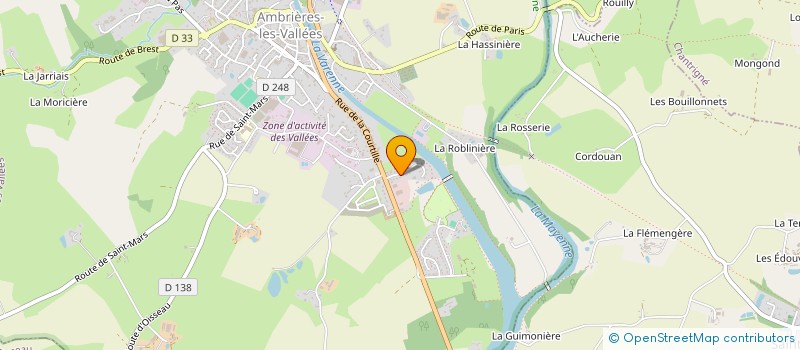 localisation de l'entreprise QUELIER LOUIS SARL UNIPERSONNELLE à AMBRIERES-LES-VALLEES