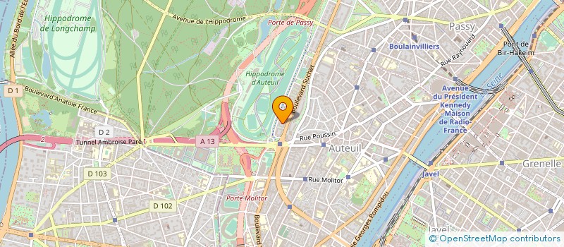 localisation de l'entreprise QUELINDOSON  PARIS