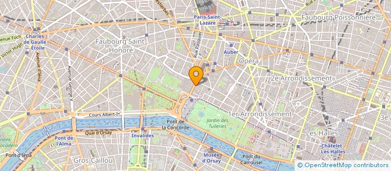 localisation de l'entreprise QUELLE AVENTURE !  PARIS