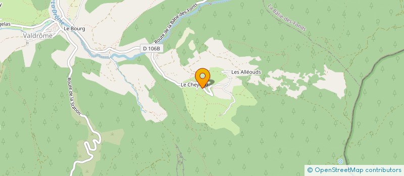 localisation de l'entreprise QUELLE EST BELLE COMPANY à BEAUMONT-EN-DIOIS
