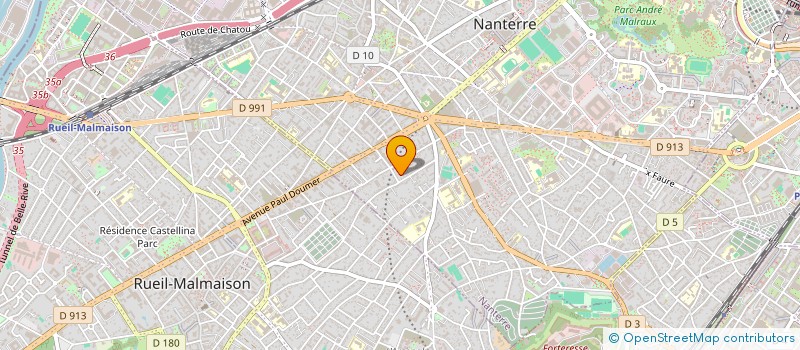 localisation de l'entreprise QUELLE HISTOIRE à NANTERRE