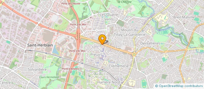 localisation de l'entreprise QUELTHOLD  SAINT-HERBLAIN