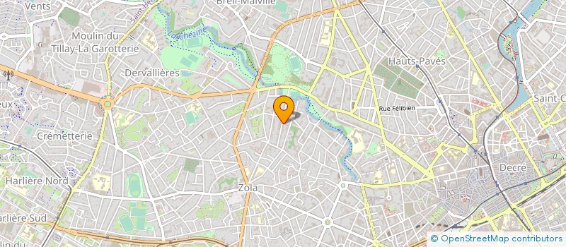 localisation de l'entreprise QUELVEN à NANTES