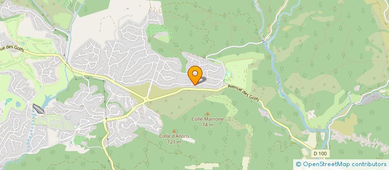 localisation de l'entreprise QUEMA CONSULTING  VALBONNE