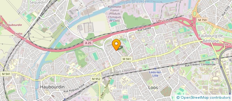 localisation de l'entreprise QUEMADO  LOOS