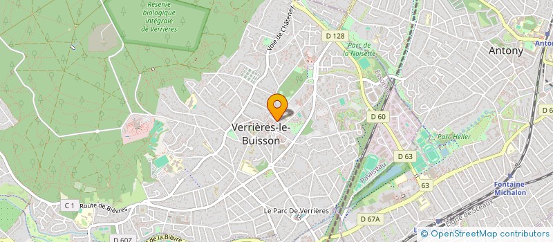 localisation de l'entreprise QUEMASA à VERRIERES-LE-BUISSON