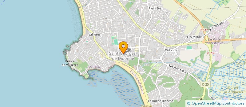 localisation de l'entreprise QUEMENER  SAINT-GEORGES-DE-DIDONNE