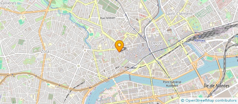 localisation de l'entreprise QUEMENER IMMOBILIER à NANTES