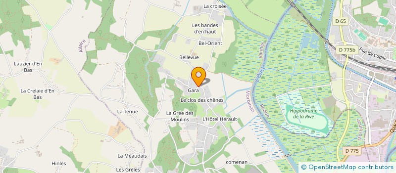 localisation de l'entreprise QUEMJO  SAINT-JEAN-LA-POTERIE