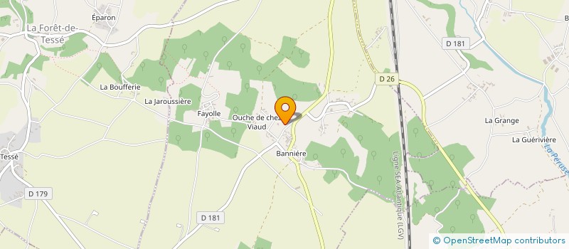 localisation de l'entreprise QUEMOI à MONTJEAN