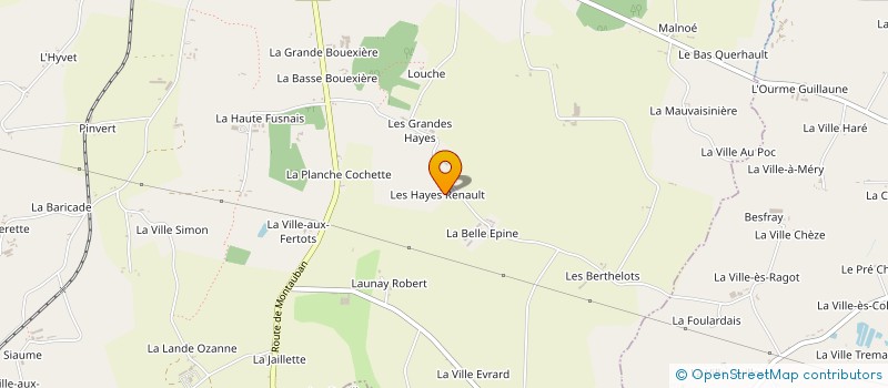 localisation de l'entreprise QUENAVAL  MEDREAC