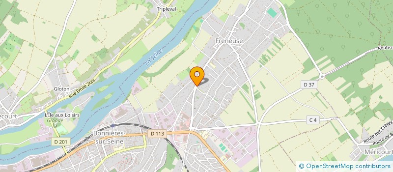 localisation de l'entreprise QUENCLEM 2024  FRENEUSE