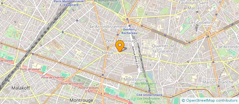 localisation de l'entreprise QUENE PRODUCTIONS  PARIS