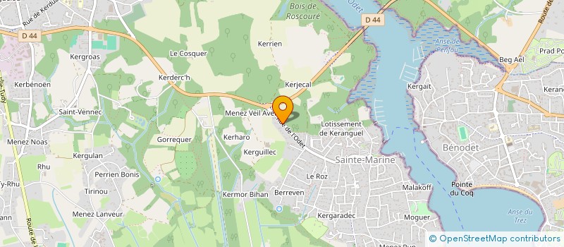 localisation de l'entreprise QUENET  COMBRIT