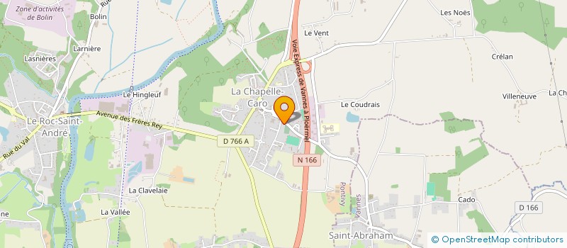 localisation de l'entreprise QUENETTEPLISSON  VAL D'OUST