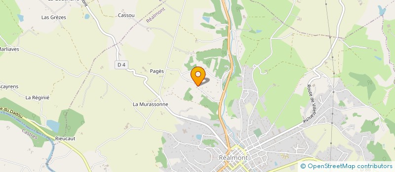 localisation de l'entreprise QUENMEX  PUYGOUZON