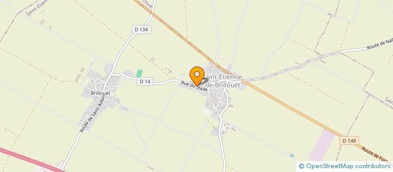 localisation de l'entreprise QUENO  SAINT-ETIENNE-DE-BRILLOUET