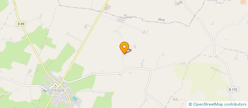 localisation de l'entreprise QUENON PIERS  JUVARDEIL