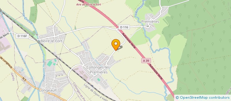 localisation de l'entreprise QUENOT M&S  COLLONGES-ET-PREMIERES