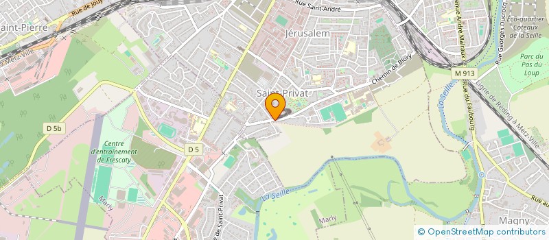 localisation de l'entreprise QUENSO INVEST à MONTIGNY-LES-METZ