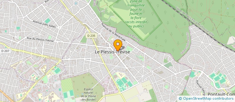 localisation de l'entreprise QUENTALEXIS à LE PLESSIS-TREVISE