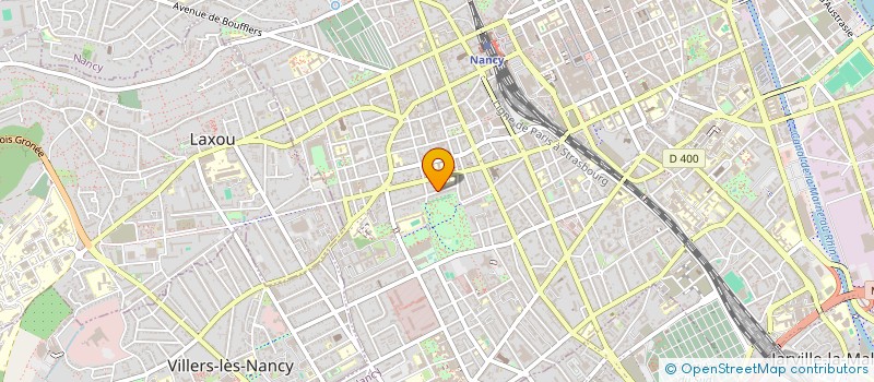 localisation de l'entreprise QUENTAMELIE  NANCY